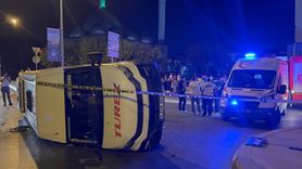 Sultanbeyli'de Servis Minibüsü ve Otomobil Çarpıştı: 10 Yaralı