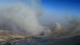 Suriye'deki Orman Yangınlarına Müdahale Devam Ediyor