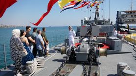 Tekirdağ'da TCG Enez Gemisi Ziyarete Açıldı