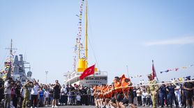 TEKNOFEST Mavi Vatan'da Heyecan Verici Halat Çekme Yarışması