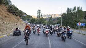 Tunceli'de MamekiFest Kapsamında Motosiklet Turu Düzenlendi