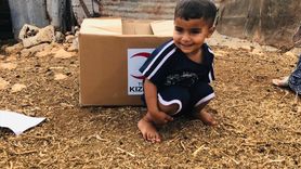 Türk Kızılay Batı Şeria'ya Gıda Yardımı Götürdü