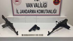 Van'ın Başkale İlçesinde Kaçak Silah Operasyonu