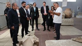 AB Türkiye Delegasyonu Başkan Vekili Vilcinskas Pompeiopolis'i Ziyaret Etti