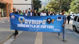 Amasya'da Avrupa Hareketlilik Haftası 'Sessiz Yürüyüş' ile Başladı