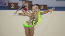 Ankara'da Uluslararası Ritmik Cimnastik Turnuvası Heyecanı