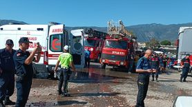 Antalya'da Toptancı Halinde Patlama: 1 Ölü, 3 Yaralı