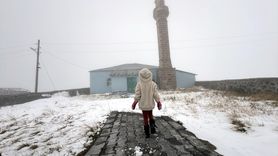 Ardahan ve Kars'ta Kar Yağışı Etkili Oldu