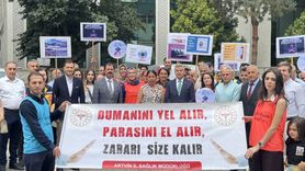 Artvin'de Dumansız Şehir Yürüyüşü Gerçekleşti