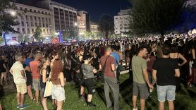 Atina'da Küresel Sumud Filosu'na Destek Konseri Düzenlendi