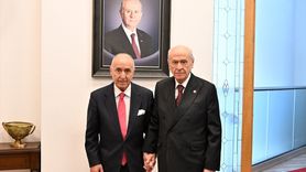 Bahçeli ve Çetin, MHP Genel Merkezi'nde Görüştü