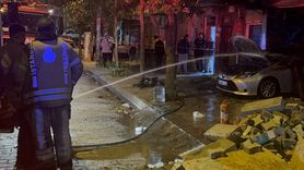 Bahçelievler'de Otomobil Tamirhanesinde Yangın Dehşeti