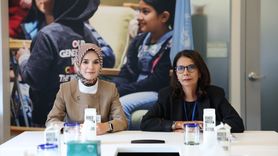 Bakan Göktaş ve BM Temsilcisi M'jid'den Çocuk Hakları Vurgusu