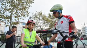 Bilecik'te Görme Engelliler İçin Tandem Bisiklet Etkinliği