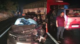 Bilecik'teki Zincirleme Trafik Kazasında 4 Yaralı