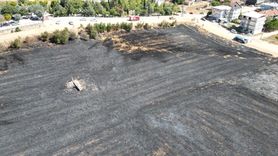 Bursa'nın İnegöl İlçesinde Anız Yangını Kontrol Altına Alındı