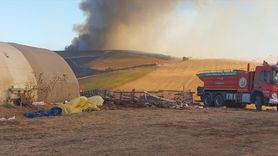 Çanakkale'deki Tarım Arazisi Yangını Kontrol Altına Alındı