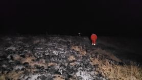 Çorum'da Arazi Yangını Ormana Sıçradı