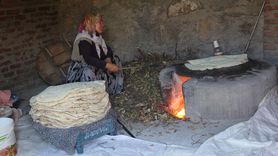 Çorum'da İmece Geleneğiyle Kışlık Yufka Hazırlıkları Başladı