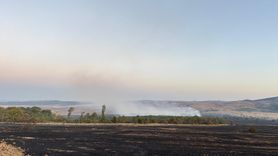 Çorum'daki Orman Yangınına Müdahale Devam Ediyor