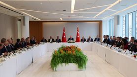 Cumhurbaşkanı Erdoğan, ABD'li İş Dünyası Temsilcileriyle Buluştu