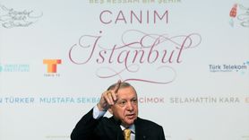 Cumhurbaşkanı Erdoğan'dan 'Beş Ressam Bir Şehir Canım İstanbul' Sergisi Açılışı