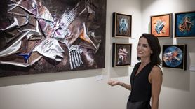 Deniz Say'ın Atık Malzemelerden Oluşan Sergisi Açıldı