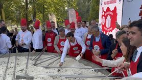 Edirne'de İpsala Pirinciyle 6 Ton Pilav Dağıtıldı