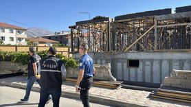 Erzincan'da İnşaatta Ağır Yaralanan İşçi Hastaneye Kaldırıldı