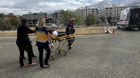 Erzurum'da Kalp Krizi Geçiren Hasta İçin Ambulans Helikopter Seferberliği