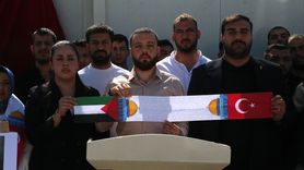 Gazzeli Çocuklar İçin Boş Sıralar Protestosu