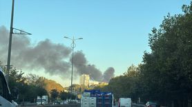 İSTOÇ Ticaret Merkezi'nde Yangın Paniği