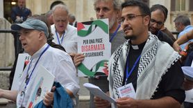 İtalyan Rahipler Gazze İçin Bir Araya Geldi