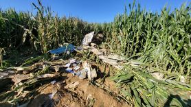 İzmir'de Eğitim Uçağı Düştü