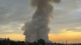 İzmir Kemalpaşa'da Çöp Aktarma Noktasında Yangın