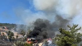 İzmir Kemalpaşa'da Tarım Arazisinden Ormana Sıçrayan Yangın Kontrol Altına Alındı