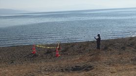 İznik Gölü Sahilinde Tehlikeli Patlayıcı İmha Edildi