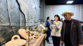 Kazakistan'da Oğuzlar Dönemi Eserleri Sergilendi