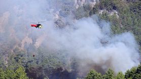 Köyceğiz'deki Orman Yangınına Müdahale Devam Ediyor