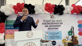 Küçükçekmece'deki Bilim ve Uzay Festivali Başladı