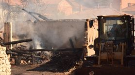 Kütahya'da Yangın Felaketi: 3 Ev Kullanılamaz Hale Geldi