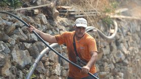 Malatyalı Çift, Alanya'daki Yangında Dayanışma Gösteriyor