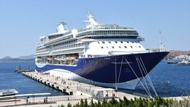 Marella Discovery 2 Kruvaziyeri Bodrum'u Ziyaret Etti