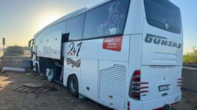 Mersin'de Otobüs Kazası: 4 Yaralı