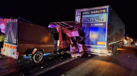 Mersin'de Tarım İşçilerini Taşıyan Minibüs Kazası