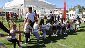 Nevşehir'de Geleneksel Oyunlar Tırı Çocuklarla Buluştu