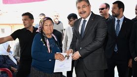 Osmaniye'de Depremzedelere 15 Yeni Köy Evi Teslim Edildi