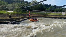Rize'de Rafting Avrupa Kupası Devam Ediyor