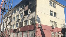 Şanlıurfa Hilvan'da Hükümet Konağı Yangını Kontrol Altına Alındı