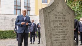 TBMM Başkanı Kurtulmuş'tan Galiçya Türk Şehitliği ve Gül Baba Türbesi Ziyareti